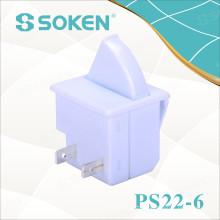 Pistolet à bouton-poussoir de la lampe de porte du réfrigérateur Soken PS22-6